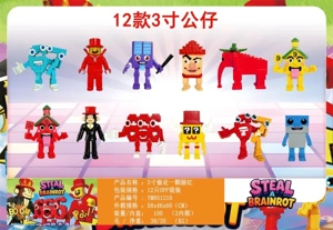 3-inch Steal One Brain Red