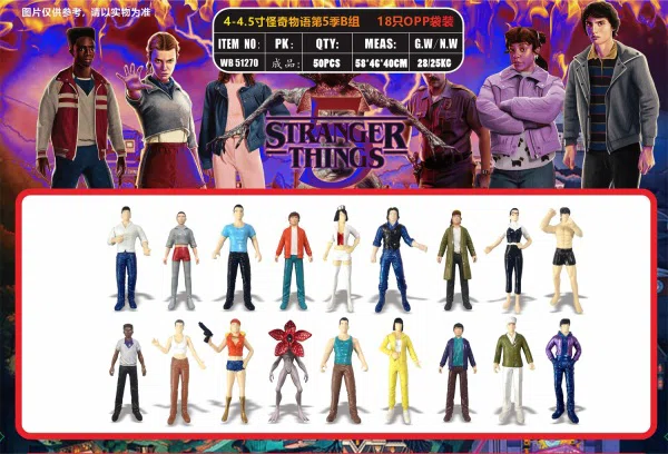 4-4.5-inch Stranger Things Season 5 Group B