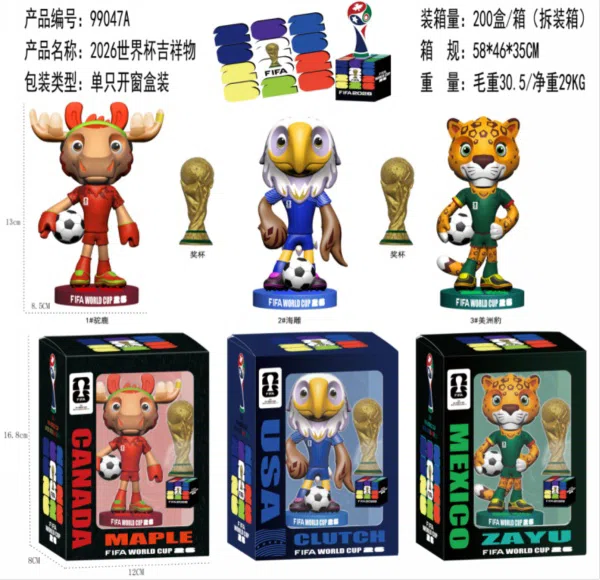 2026 World Cup Mascot / #3 Jaguar