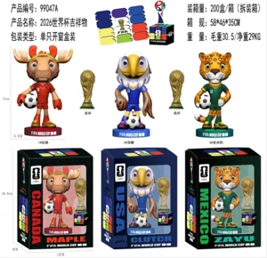 2026 World Cup Mascot / #3 Jaguar