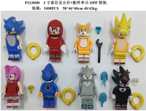 3-inch Sonic single OPP bag