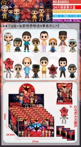 3-4 inch Stranger Things 24 tin bag display box with cards