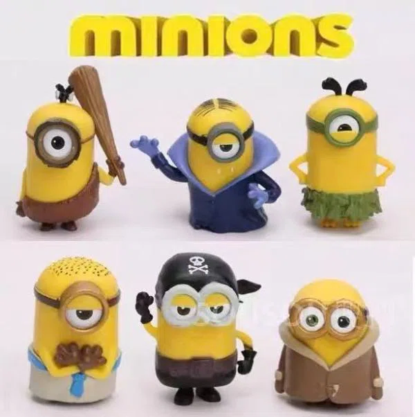 Minions 6-piece set