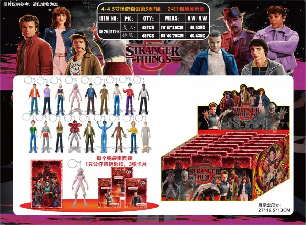 4-4.5 inch Stranger Things Season 5 Group F