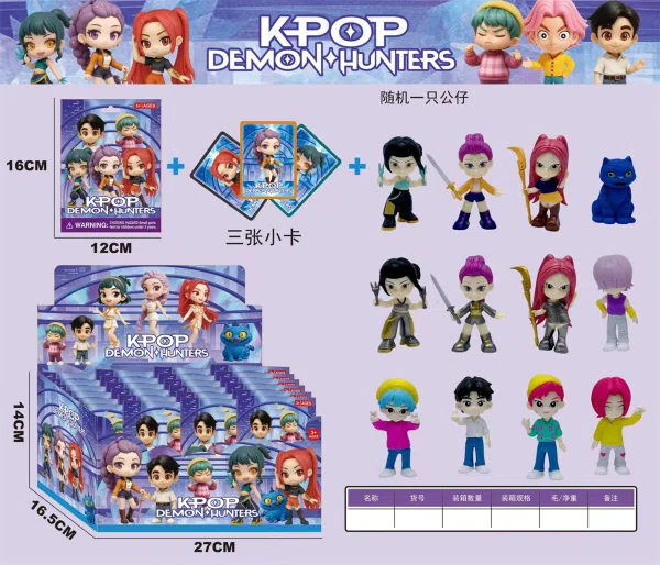Demon-Hunting Girl Group Male Group display box blind bag