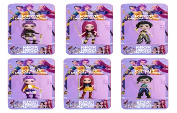 5-inch Witches Hunting Team single figure card pack, 6-type mix