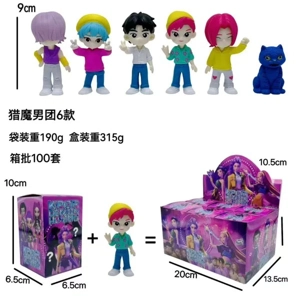 Demon-Hunting Girl Group Male Group display box blind bag