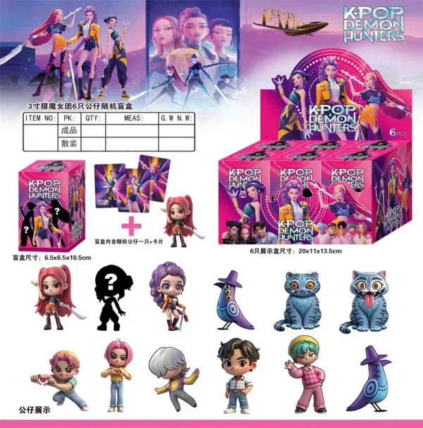 The Witch Shers Q version blind box display box