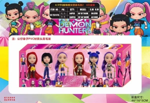 4.5-inch Chibi Demon Hunter Witch Squad Real Hair 2