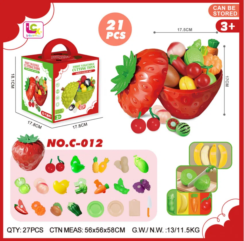 Strawberry Storage Box (21 Pieces)