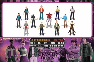 3.5-4 inch Stranger Things Season 5 Group D