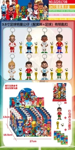 24 tin bag display boxes with cards (with keychain)