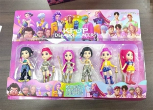 Second Generation Q-version Demon Hunting Girl Team 6 Carded