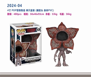 4 inch Monster Story doll single box (enamel head, PVC body)