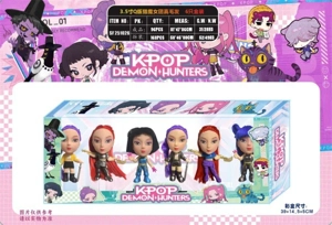 3.5-inch Chibi Demon Hunter Witch Squad Real Hair