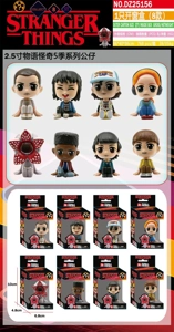 1 window box (8 types) PVC 2.5 inch Stranger Things