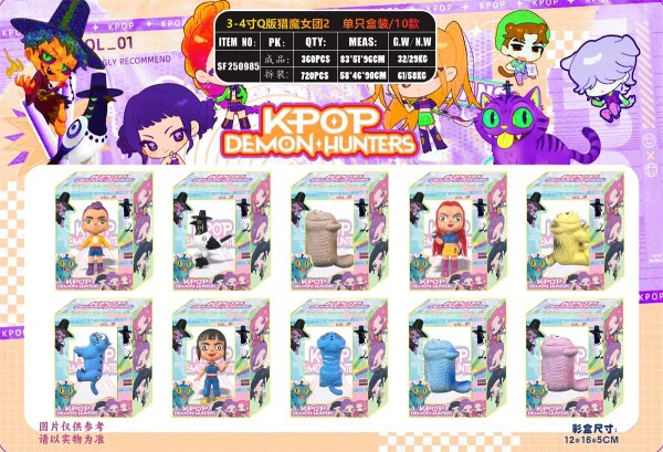3-4 inch Chibi Demon Hunting Girls 2