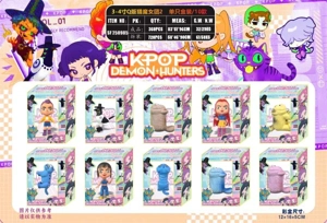 3-4 inch Chibi Demon Hunting Girls 2
