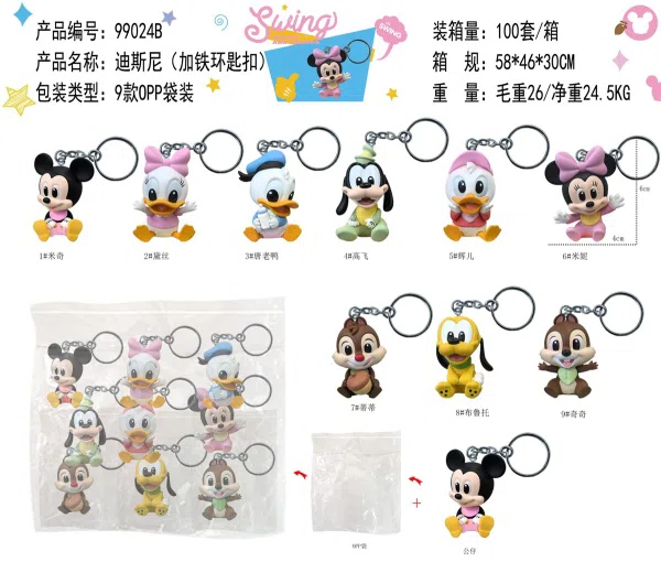 Disney Iron Ring Keychain