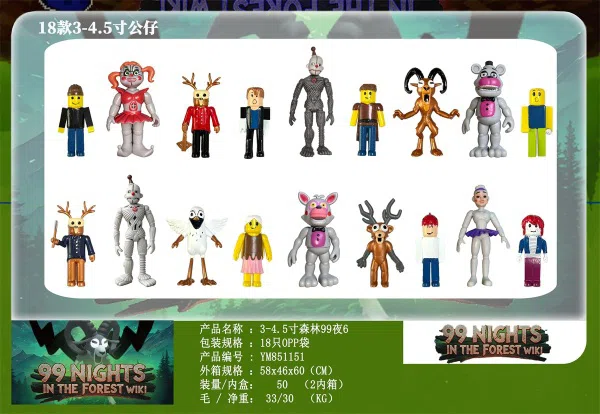 3-4 inch Forest 99 Nights 6