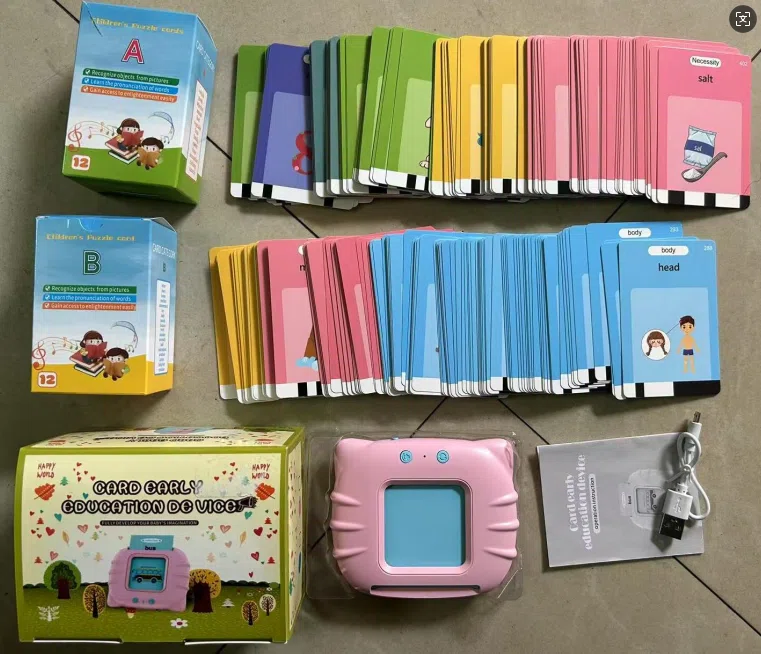 New model learning machine cards (Cat version Vietnamese English)