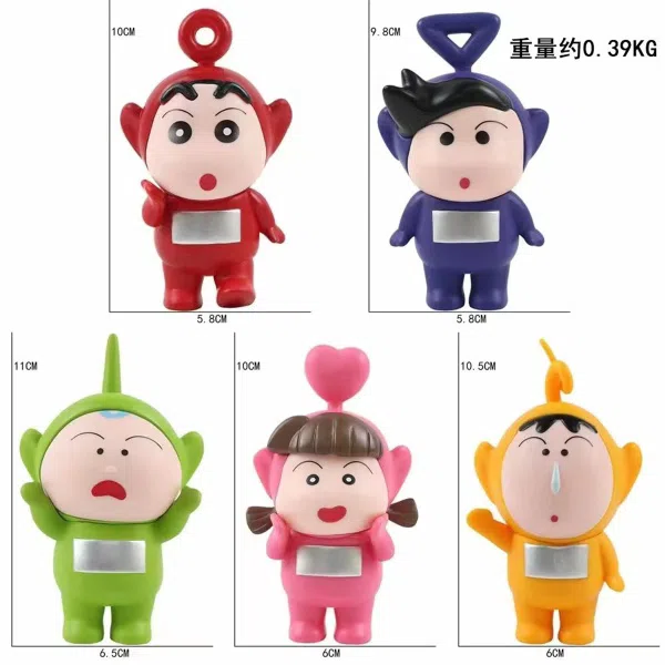 5 crayon Shin-chan