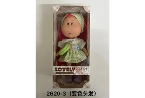 10 Inch Potato Doll Yarn Hair (Hair Discoloration)