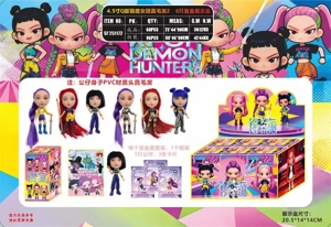 4.5-inch Chibi Demon Hunter Witch Squad Real Hair 2