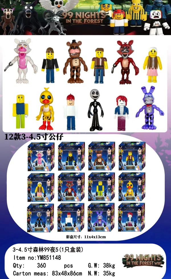 3-4 inch Forest 99 Nights 5