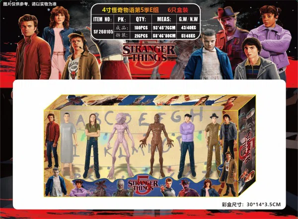 4 inch Stranger Things Season 5 Group E