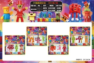 3-inch Brain Rot Game Group A