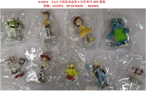 2-3.5 inch Toy Story 4 dolls Single OPP bag