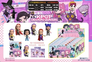 3.5 inch Chibi Demon Hunting Girls Real Hair