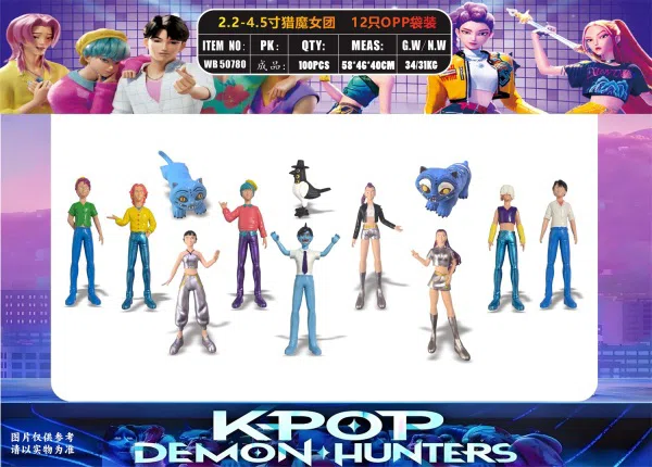 2.2-4.5 inch Witch Hunter Squad