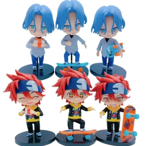 6 Types Infinite Skateboard Figurines