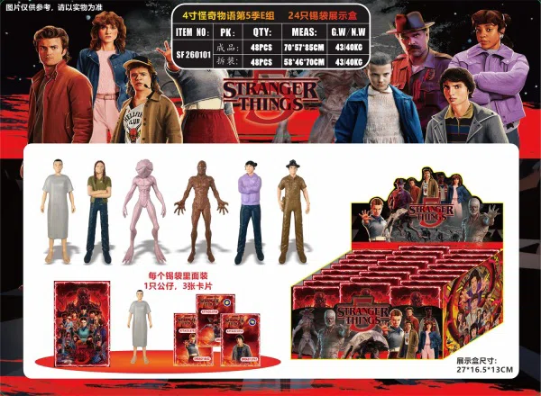 4 inch Stranger Things Season 5 Group E