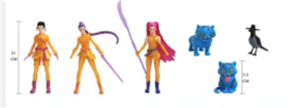 The witch hunt group 6-piece set Group B