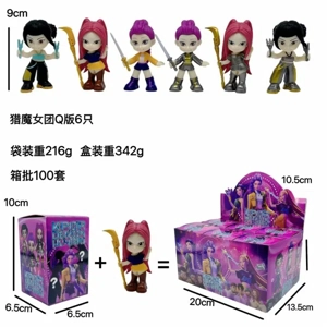 Demon-Hunting Girl Group Male Group display box blind bag