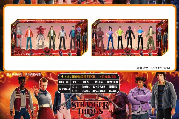4-4.5 inch Stranger Things Season 5 Group C