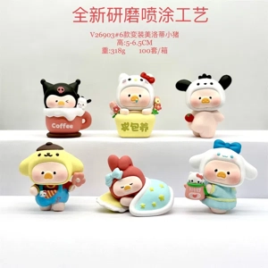 V26903#My Melody Dress-up Pig characters
