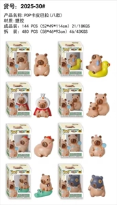 Capybara Single Boxed 8 Mixed Styles (All Vinyl)