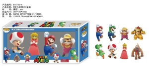 4 inch POP Mario 4 pcs box