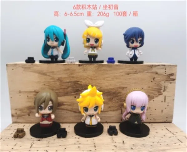 V26814#6 Building Block Hatsune Miku styles