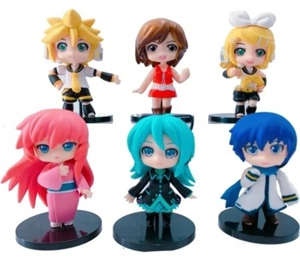 6 Types Hatsune Miku Figurines