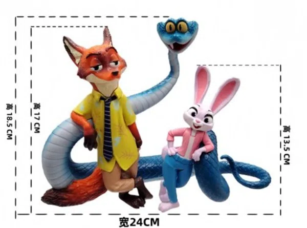 Zootopia Type B Figurines