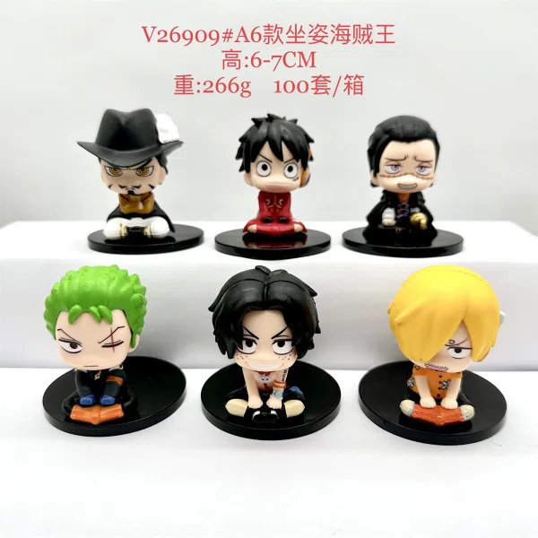 V26909#A 6 One Piece characters