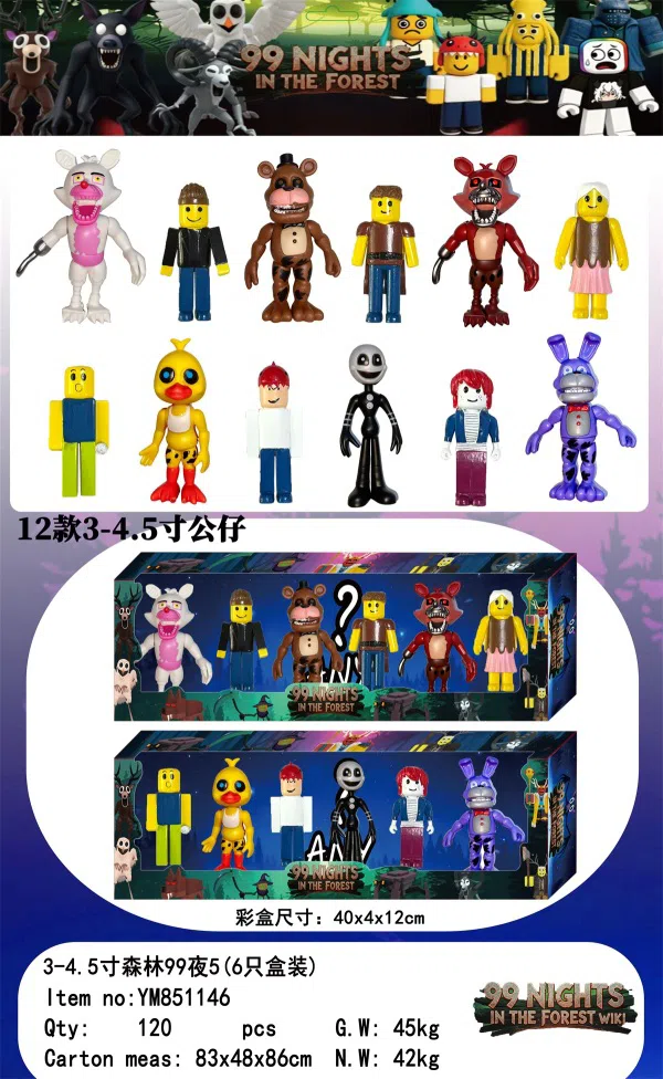 3-4 inch Forest 99 Nights 5