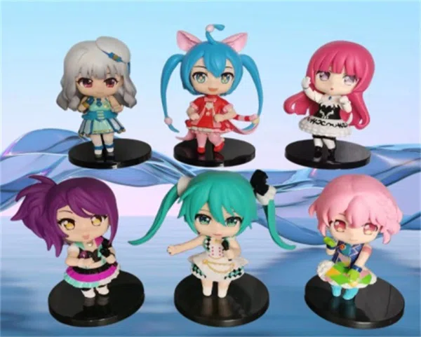 6 3rd series Hatsune Miku figures