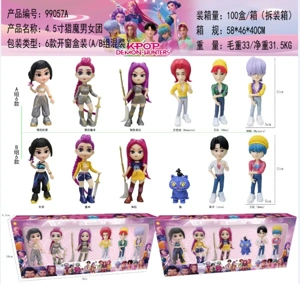 4 and a half inches of demon hunting male and female groups