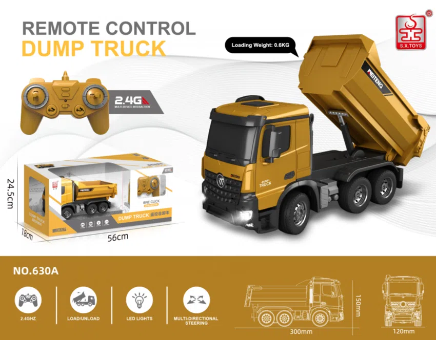 2.4G Remote Control Dump Truck